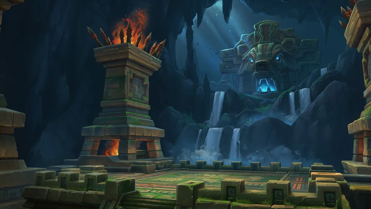Official World of Warcraft view of Den of Nalorakk