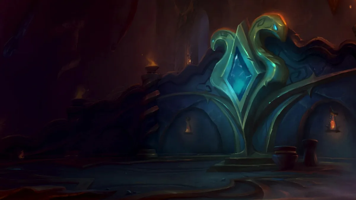 Official World of Warcraft view of Temple of Sethraliss